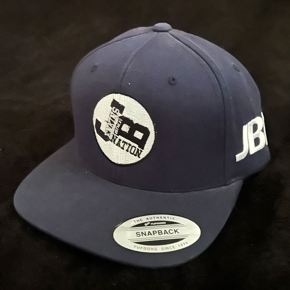 Blue Snap Back Fitted Hat